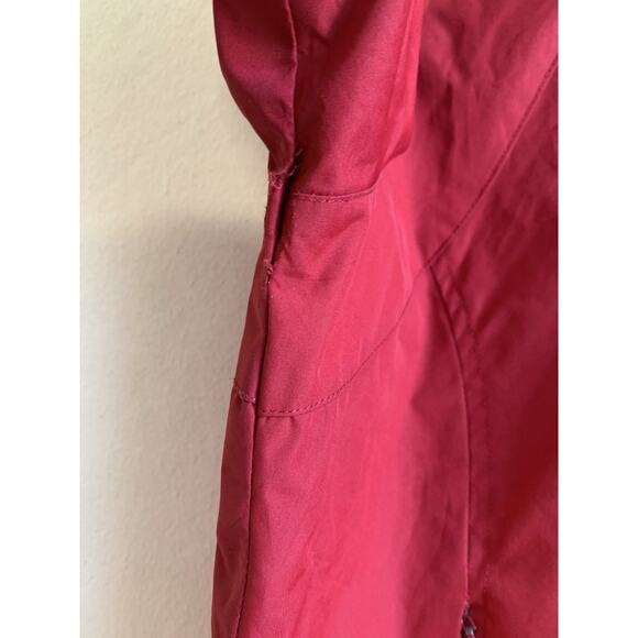 Free Country Women’s Windbreaker Jacket Radiance Hooded Red Size Large - Picture 4 of 13